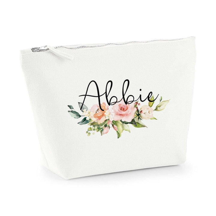 Personalised Name Makeup Bag, Girl Gift Makeup Bag, Cosmetic Bags, Makeup Gift, Teen Gift, Stocking Filler, Period Bag, Travel Bag, Ladies - Amy Lucy