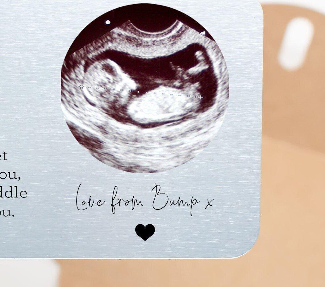 Personalised New Aunty Gift, New Auntie Announcement, Baby Ultrasound Picture Gift, Auntie Baby Scan Gift, Auntie Baby Announcement Gift, - Amy Lucy