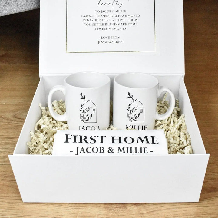 Personalised New Home Gift Box, Housewarming Hamper, Housewarming Gifts, New Home Present, Custom New Home, Home Gifts, Moving Home,Gift Set - Amy Lucy