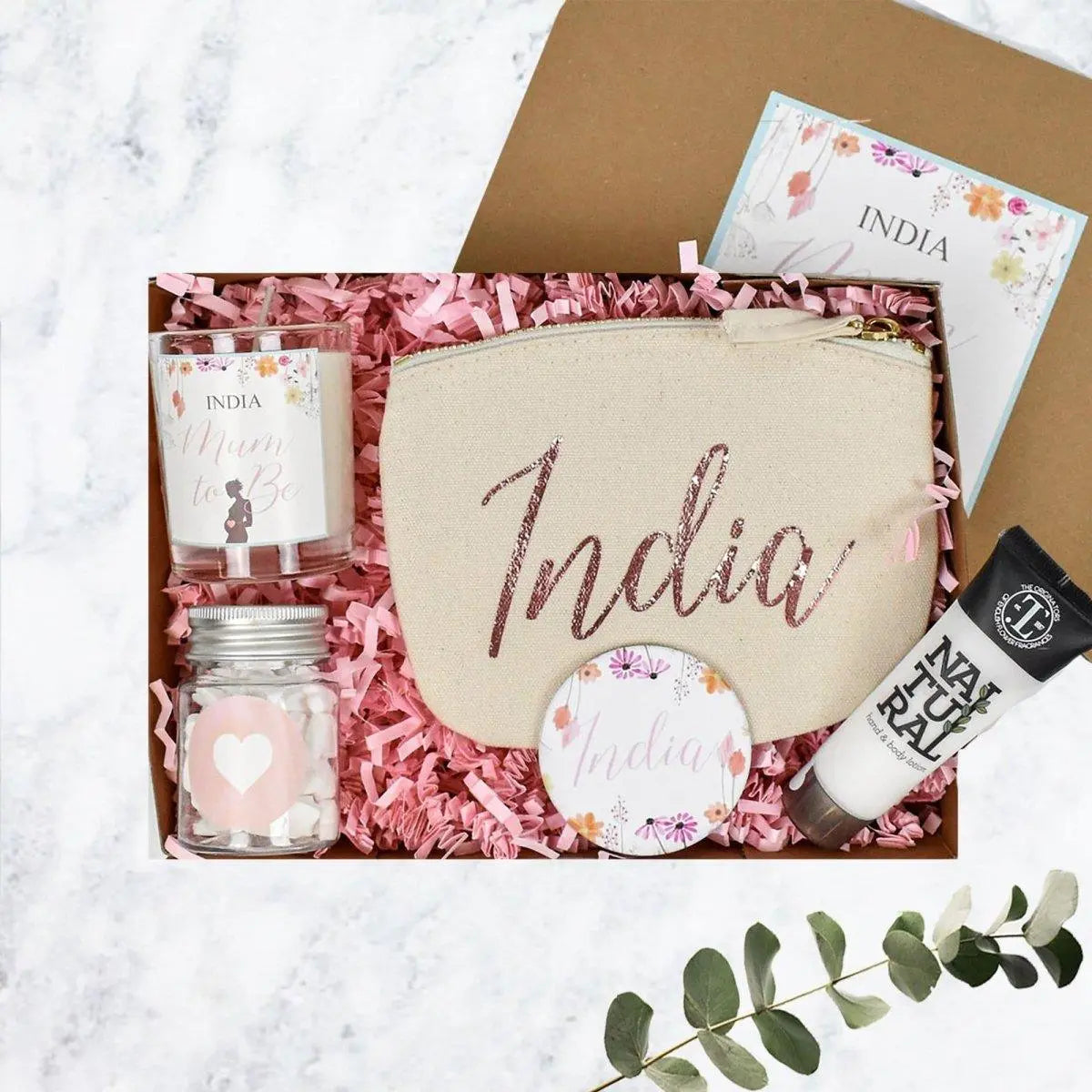 Personalised New Mum Gift Box, Mum To Be Box of Gifts, Personalised New Mum Gifts, Baby Shower Gift, Mum Gifts, Mum Gift,Pregnancy Gift - Amy Lucy