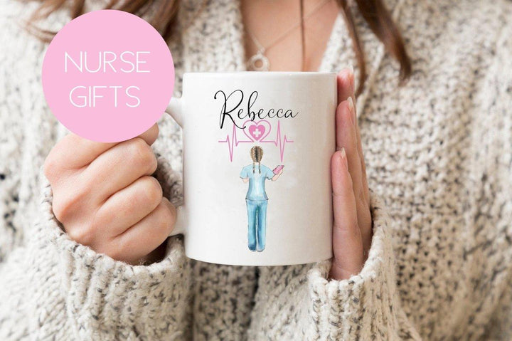 Personalised Nurse Mug Gift, Nurse Gifts, Nurse Thank you Gift,Nurse Gift, Gifts, Front Line Key-worker Gifts, Thank You Mug - Amy Lucy