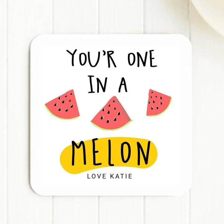 Personalised One in a Melon Gift, Positivity Gift, Valentines Gift, Couple Gift, Friendship Gift, Best Friend Gift, Thank You, Appreciation - Amy Lucy