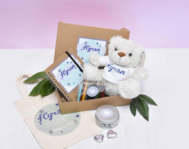 Personalised Page Boy Gift Box, Page Boy Gift Set, Activity Box, Wedding Page Boy Thank you Gift, Wedding Gift, Page Boy Gifts, Page Boy - Amy Lucy