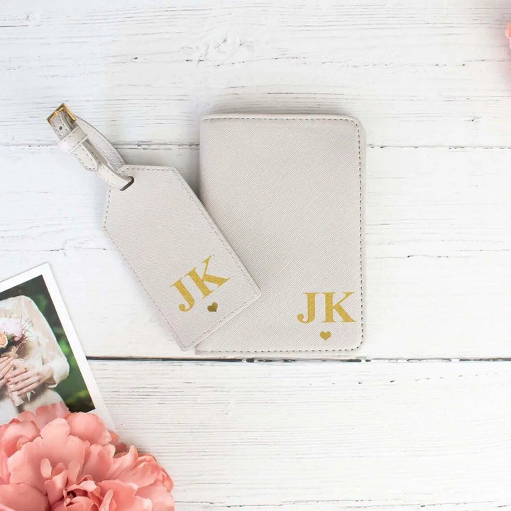 Personalised Passport Holder Luggage Tag, Bridesmaid Passport Holder, Maid of Honour Passport, Bride to Be Passport, Hen Party Passport - Amy Lucy