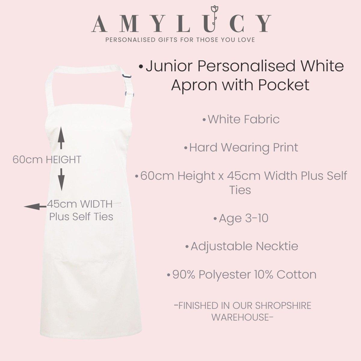 Personalised Penguin Apron, Personalised Christmas Apron, Christmas Gift for Her, Family Aprons, Matching Apron Set, Christmas Gifts - Amy Lucy