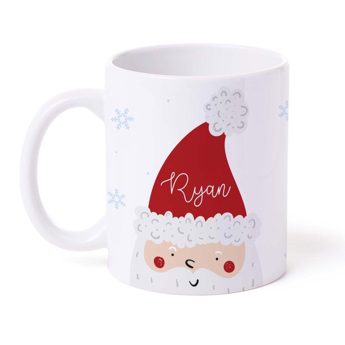 Personalised Santa Mug, Personalised Christmas Mug, Xmas Mug Gift, Child Christmas Mug, Christmas Eve Box Fillers, Stocking Filler, Mug - Amy Lucy