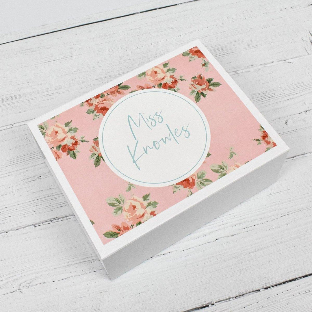 Personalised Teacher Gift Box, Filled Thank You Box, Teacher Gift Set, School Teacher Thank You Gifts, Filled Gift Set, Gift Box - Amy Lucy