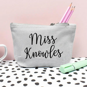 Personalised Teacher Pencil Case, Male Teacher Gift Pencil Case, Female Personalised Teacher Gifts, Teacher Gifts, Desk Gifts, Teacher - Amy Lucy