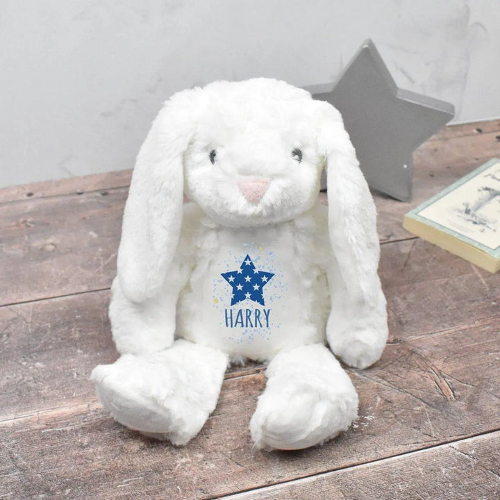 Personalised Teddy Easter Bunny Rabbit, Customised Plush Soft Toy, Your Name Teddy, Cuddly Toy, Girls and Boys Teddy Bear Custom Name - Amy Lucy