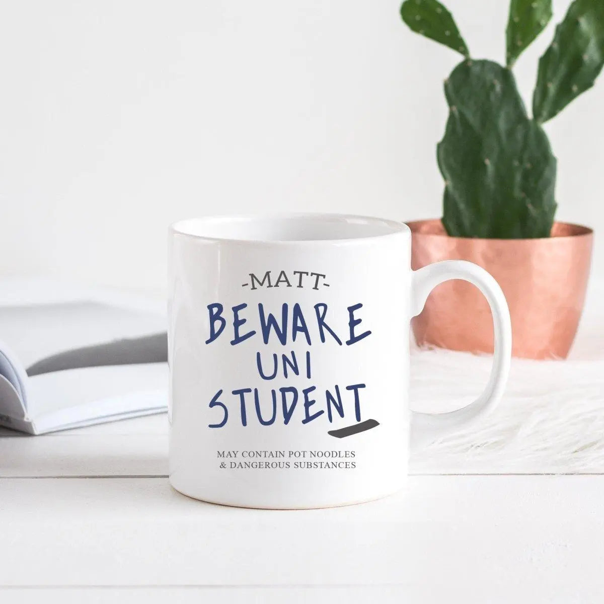 Personalised Uni Gift, Funny University Gift, University Mug, Girls Uni Gift, Graduation Gift, Student Gift, Funny Student Gifts, Leaving - Amy Lucy