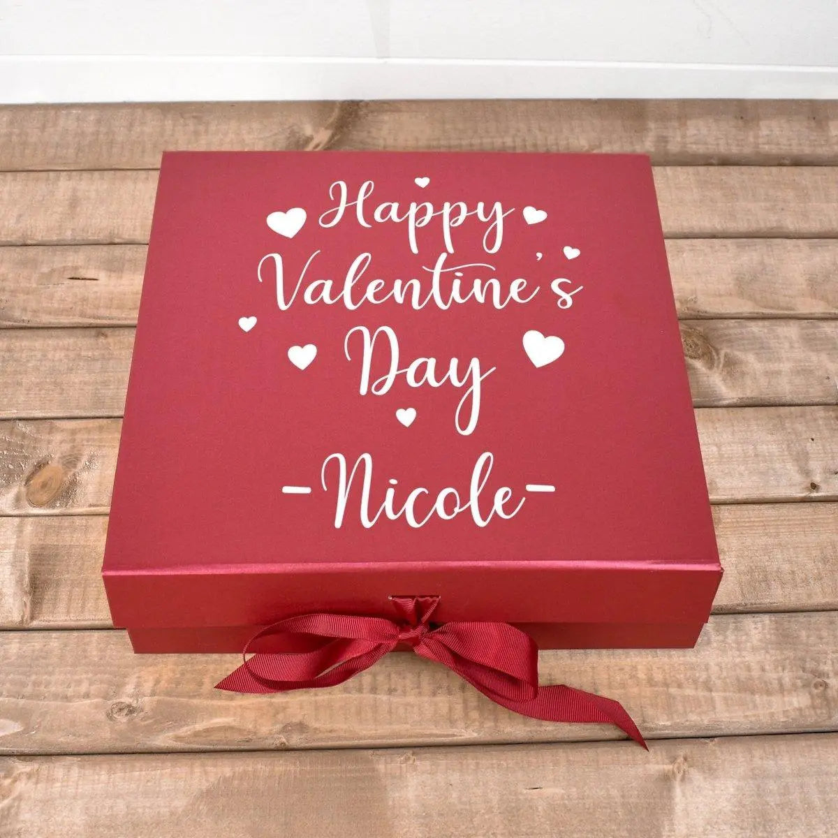 Personalised Valentine&#39;s Gift Box, Valentines Gift For Her, Valentine&#39;s Gift Box Ideas, Custom Gift Box, Gift for Girlfriend, Valentine Gift - Amy Lucy