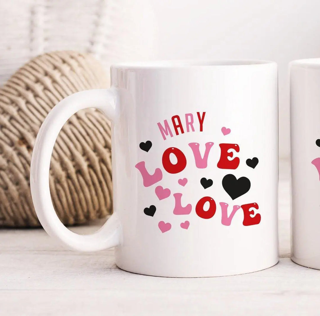 Personalised Valentines Mug, Galantine&#39;s Mug, Boyfriend Valentines Mug, Valentines Gift for Her, Galantine&#39;s Gift, Love Mug, Girlfriend Mug - Amy Lucy