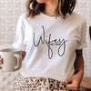 Personalised Wifey T-Shirt, New Wife Shirt, Wife To Be T-Shirt, Personalised Engagement T-Shirts, Personalised Wedding Gifts, Mrs T-Shirts - Amy Lucy