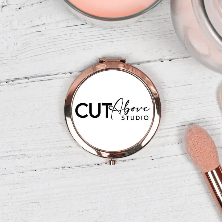 Promotional Products Pocket Mirror, Business Promotional Products Custom Mirror, Your Words Mirror, Custom Mirror, Your Text Mirror, Any - Amy Lucy