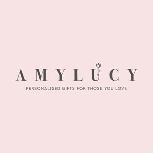 Rose Gold Personalised Pocket Mirror, Tropical Compact Mirror, Hen Party Pocket Mirror, Name Pocket Mirror, Handheld mirror, Bridesmaid Gift - Amy Lucy