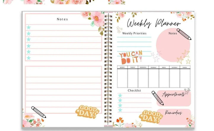 Weekly Planner, Daily Planner, Organiser, Downloadable Planner, 2024 Planner, Printable Weekly Planner, Organization Planner, Week Planner, - Amy Lucy