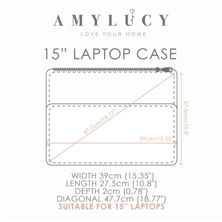 Your Logo Here Laptop Bag 13&quot; or 15&quot;, Company Laptop Bag, Custom Laptop Case, Logo Laptop Case, Personalised Name Computer Case, Your Logo - Amy Lucy