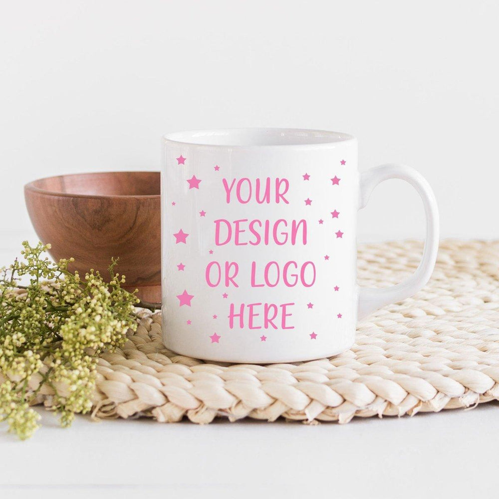 Your words Here Mug, Company Mug, Custom Mug, Any Text Mug, Personalised Your Name Mug, Your Logo, Chosen Text any Colour Mug - Amy Lucy